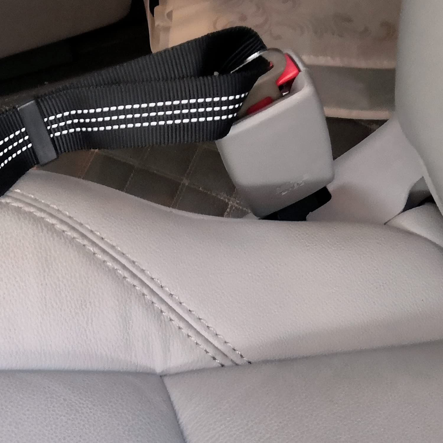 2 Dog Seatbelt Seat Belt Car Harness Leash Travel Accessories Bungee Anti view 5
