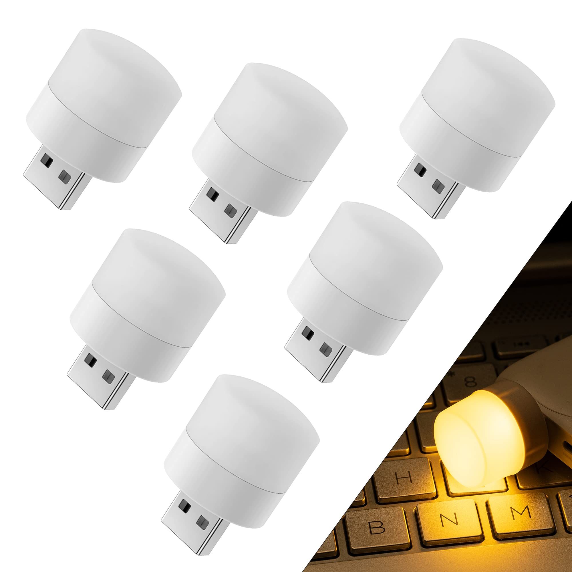 USB LED Light, Energy-Saving Light, Compact LED Bulb, Portable Lighting