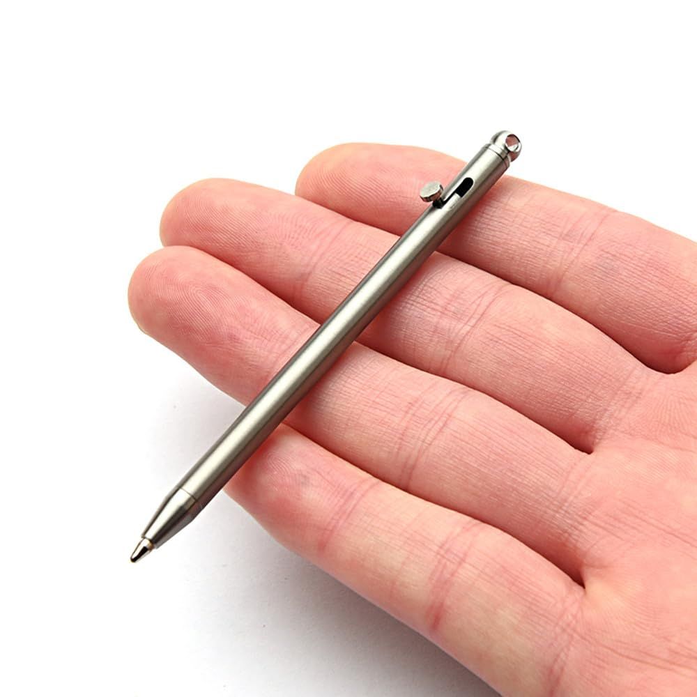 Mini Titanium Pen, Portable EDC Gadget Outdoor Equipment Personality Creative — image 1