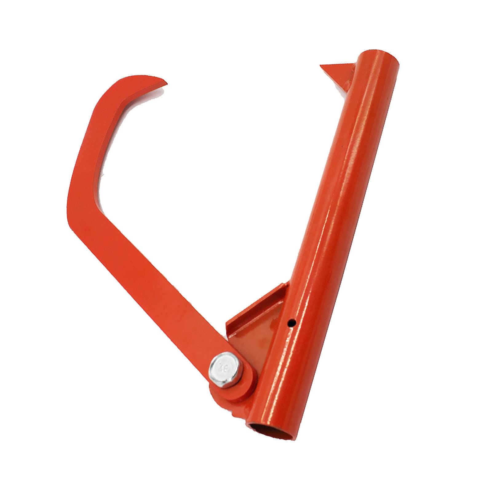 Timber Claw Hook, Carbon Steel Logging Cant Hook Log Roller Tool Useful Log