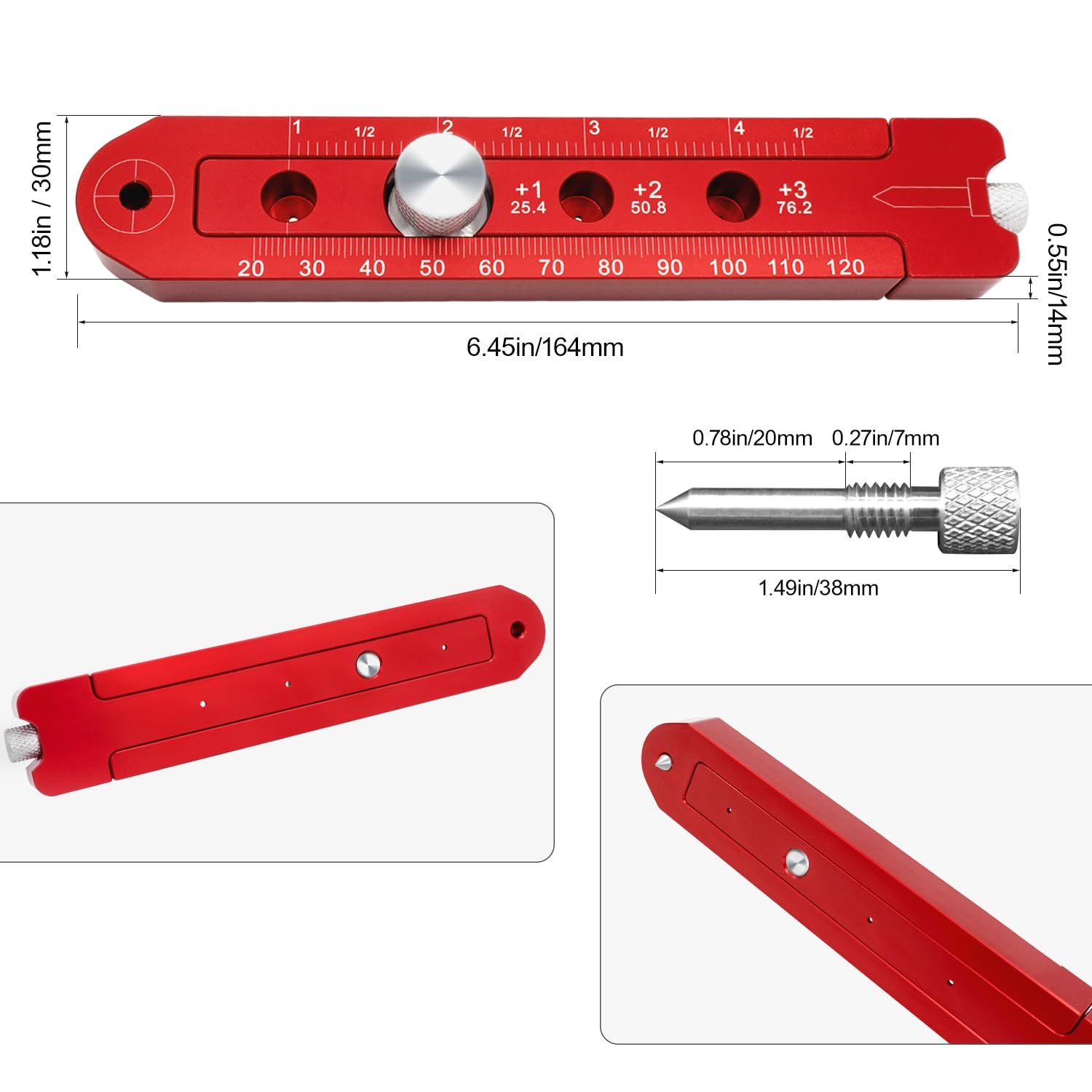 Woodworking Compass Scriber view 2