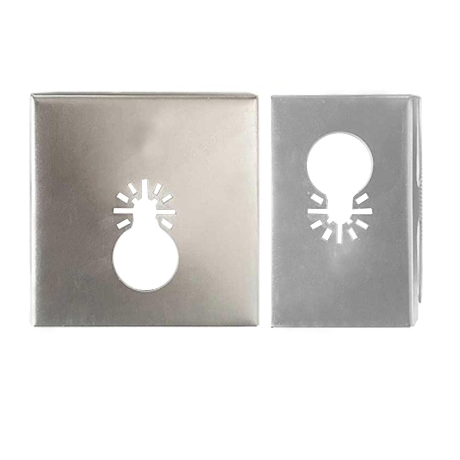 2 Pack Portable Milling Cutter Hole Opener Tools for Electrical Box Drywall