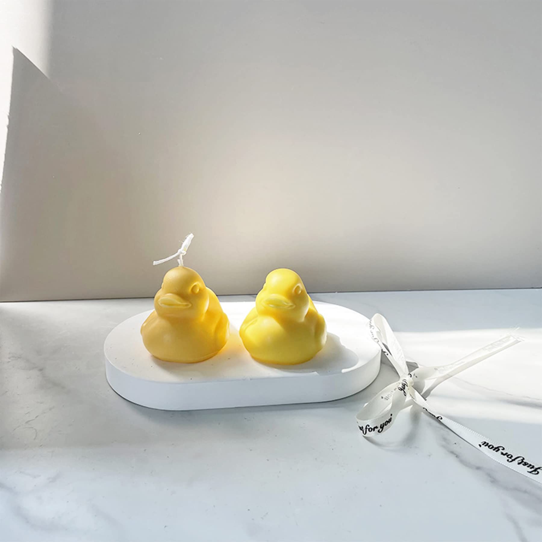3D Duck Candle Silicone Molds Animal Resin Casting Mould for DIY Candle Making view 4