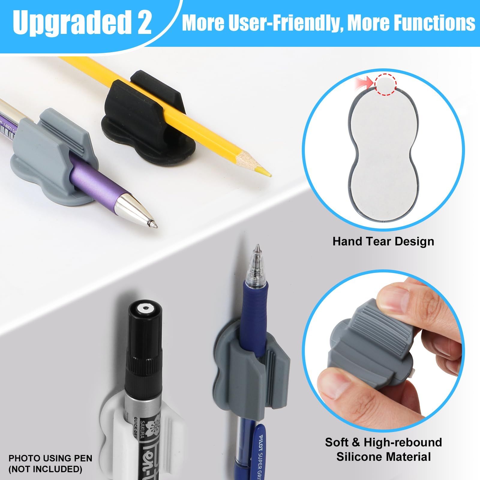 6 Pack Upgraded Pen Holder view 3