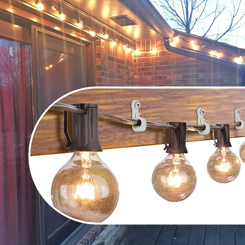 20PCS Q-Hanger, Home Christmas Lights Hanger Hooks with Screw for Garage New view 2