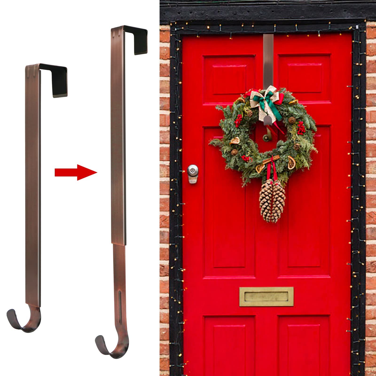 Wreath Hanger for Front Door