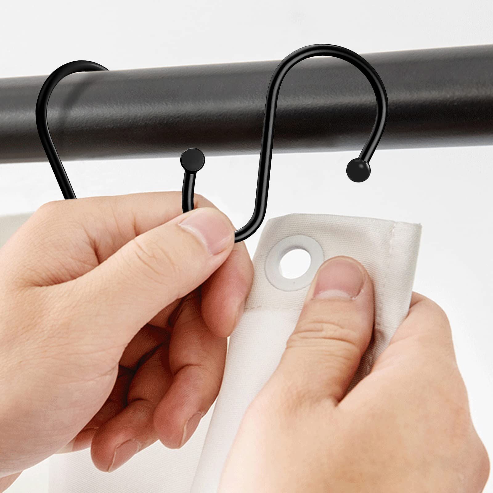 Shower Curtain Hooks Rings view 4