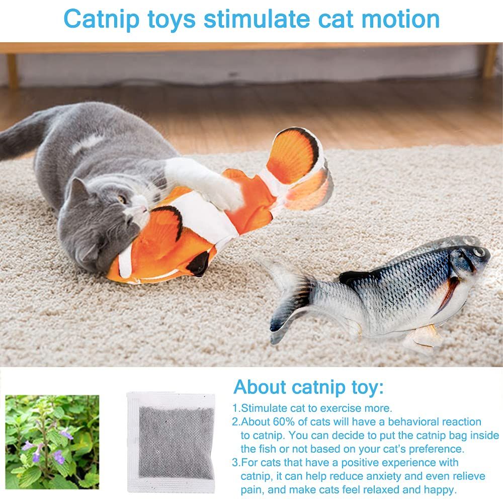 Automatic Flopping Fish with view 3