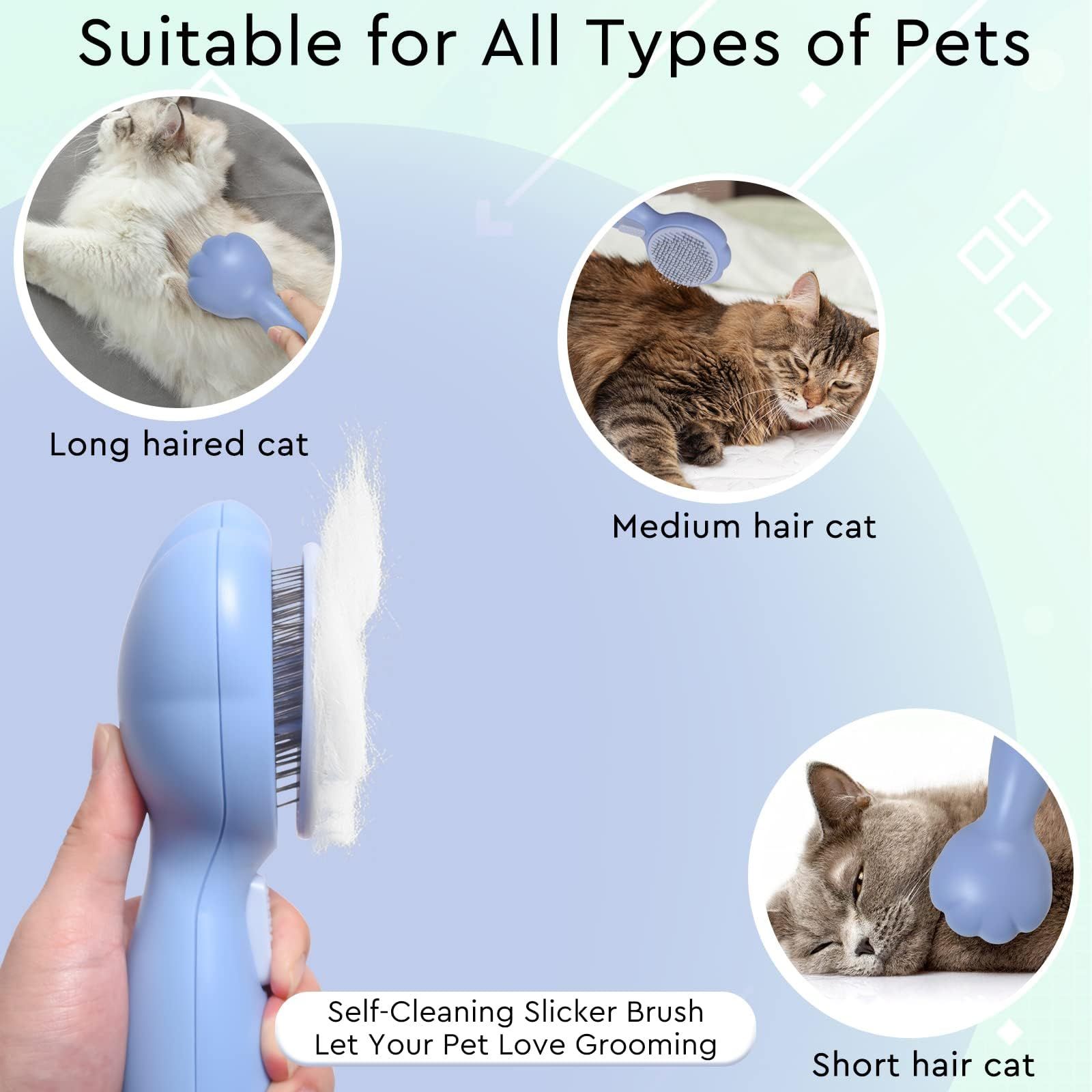 Cat Grooming Glove Brush view 4