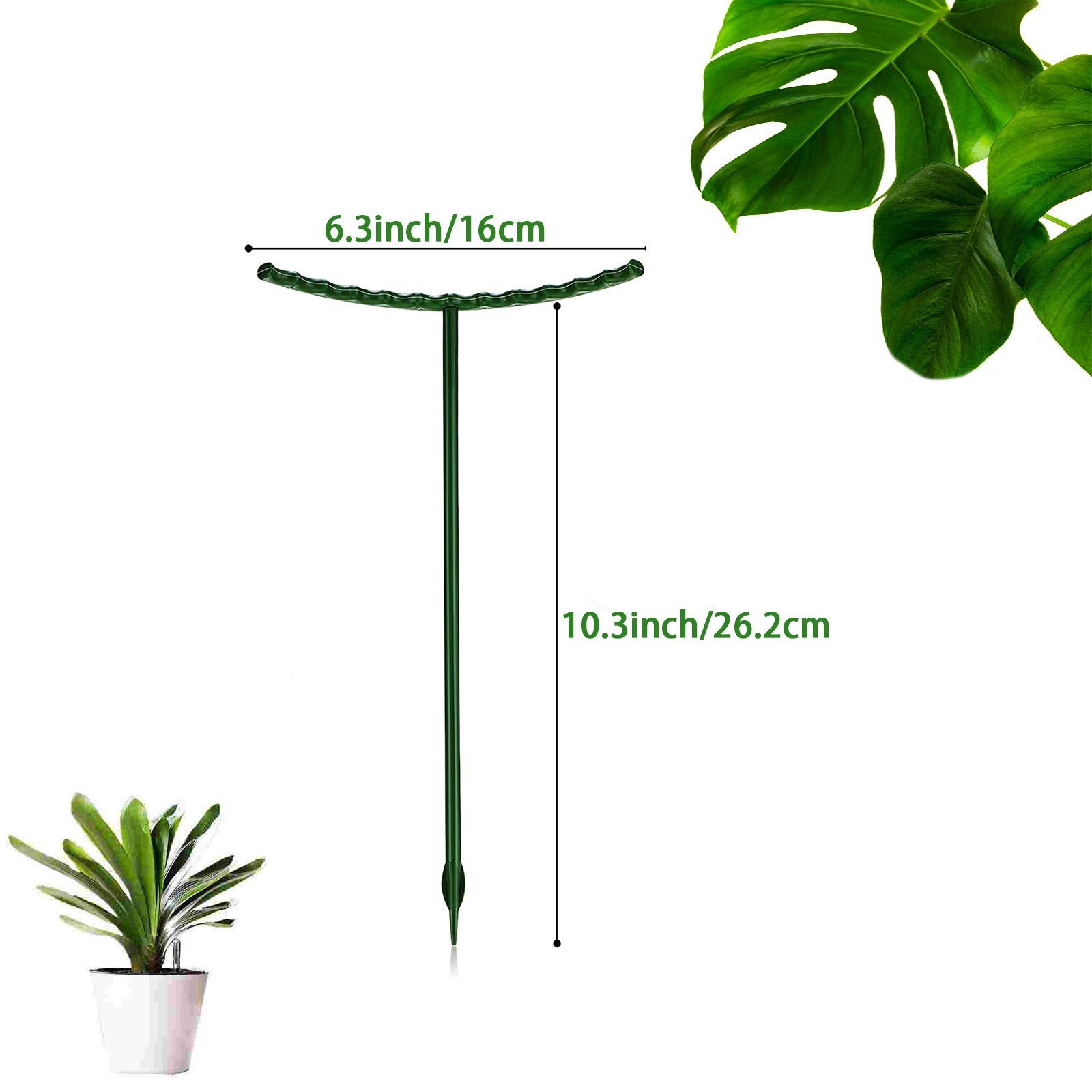 12Pcs Plant Support Plant Stake Half Round Plant Support Ring Garden Flower view 2