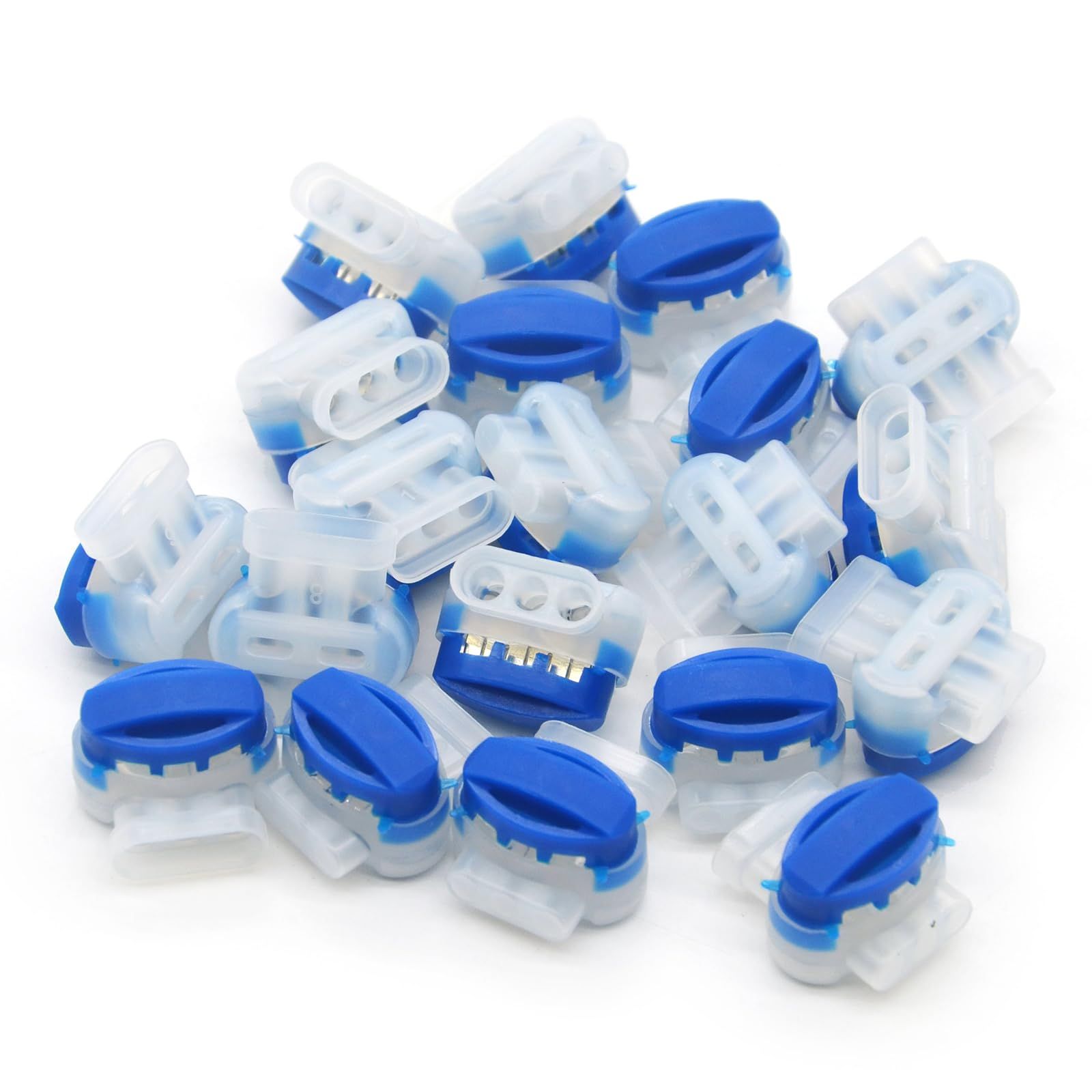 20 Pcs Electrical IDC 314-box 3 Way Outdoor Boundary Wire Connector view 2