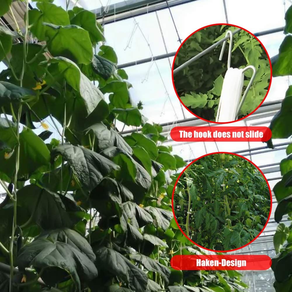 10 Pcs Tomato Support Hooks Plant Climbing Hooks Garden Hooks for Garden view 2