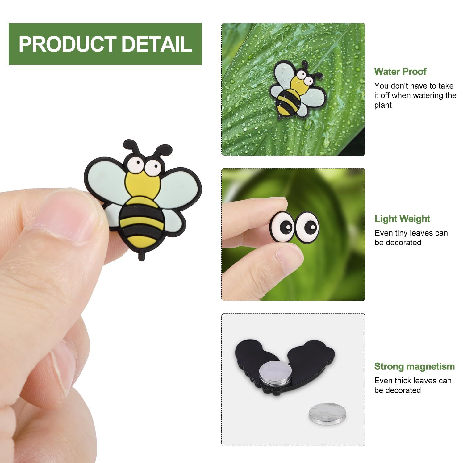 6pcs Plant Magnets Eyes for Potted Plants view 3