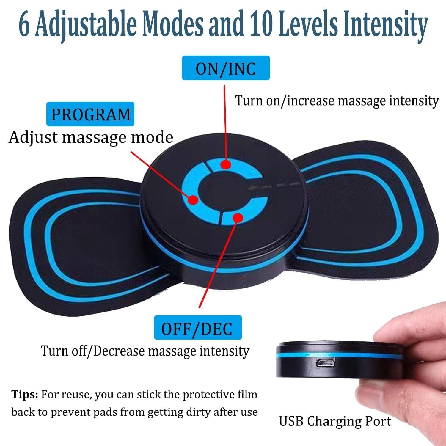 Whole Body Mas-ager, Mini Neck and Cervical Vertebra Mass-ager,Portable Mat view 2