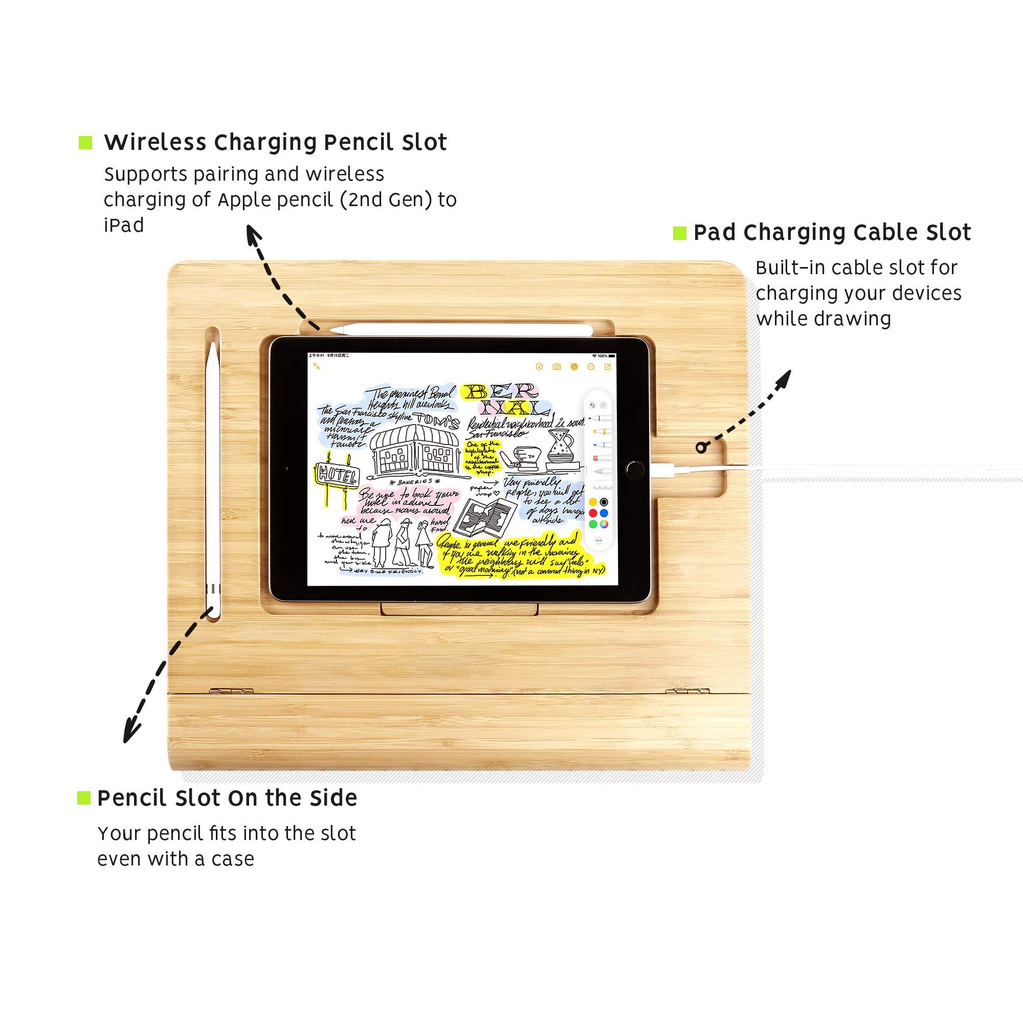 Tablet Desktop Stand Height Adjustable view 3