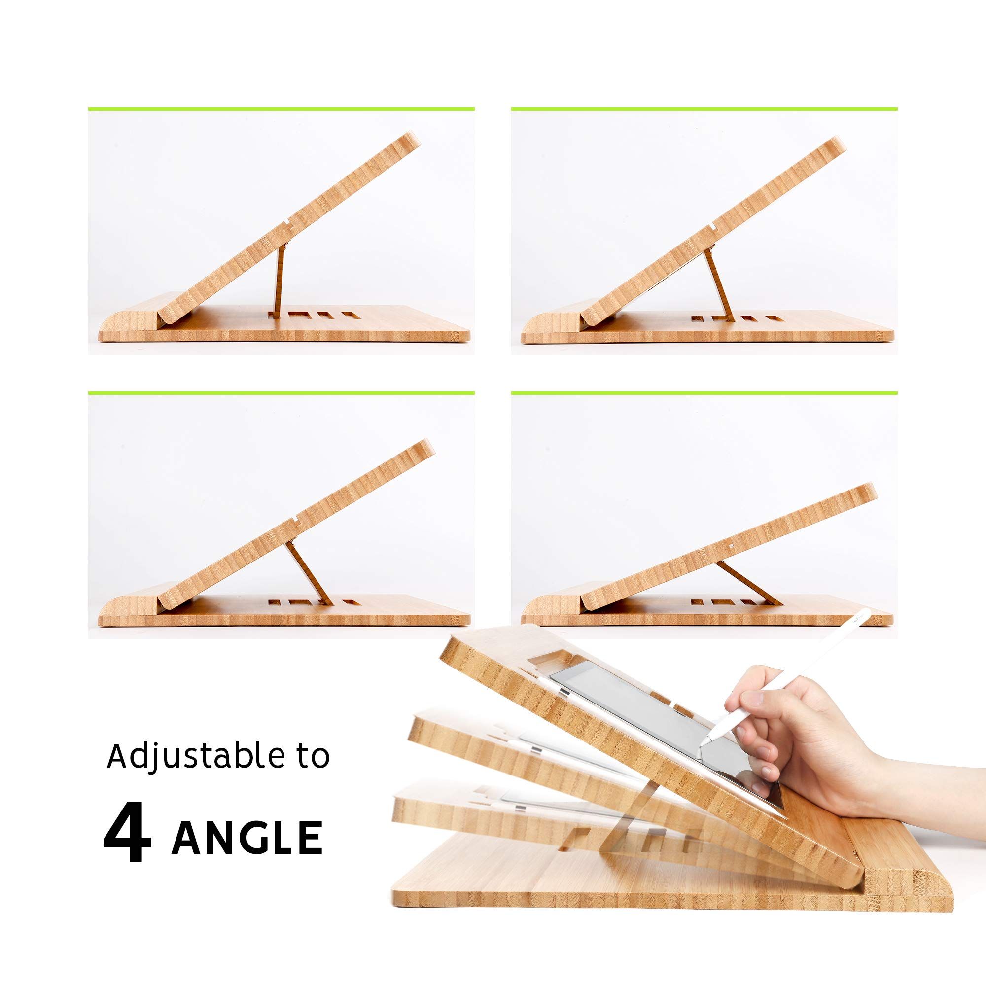 Tablet Desktop Stand Height Adjustable view 4
