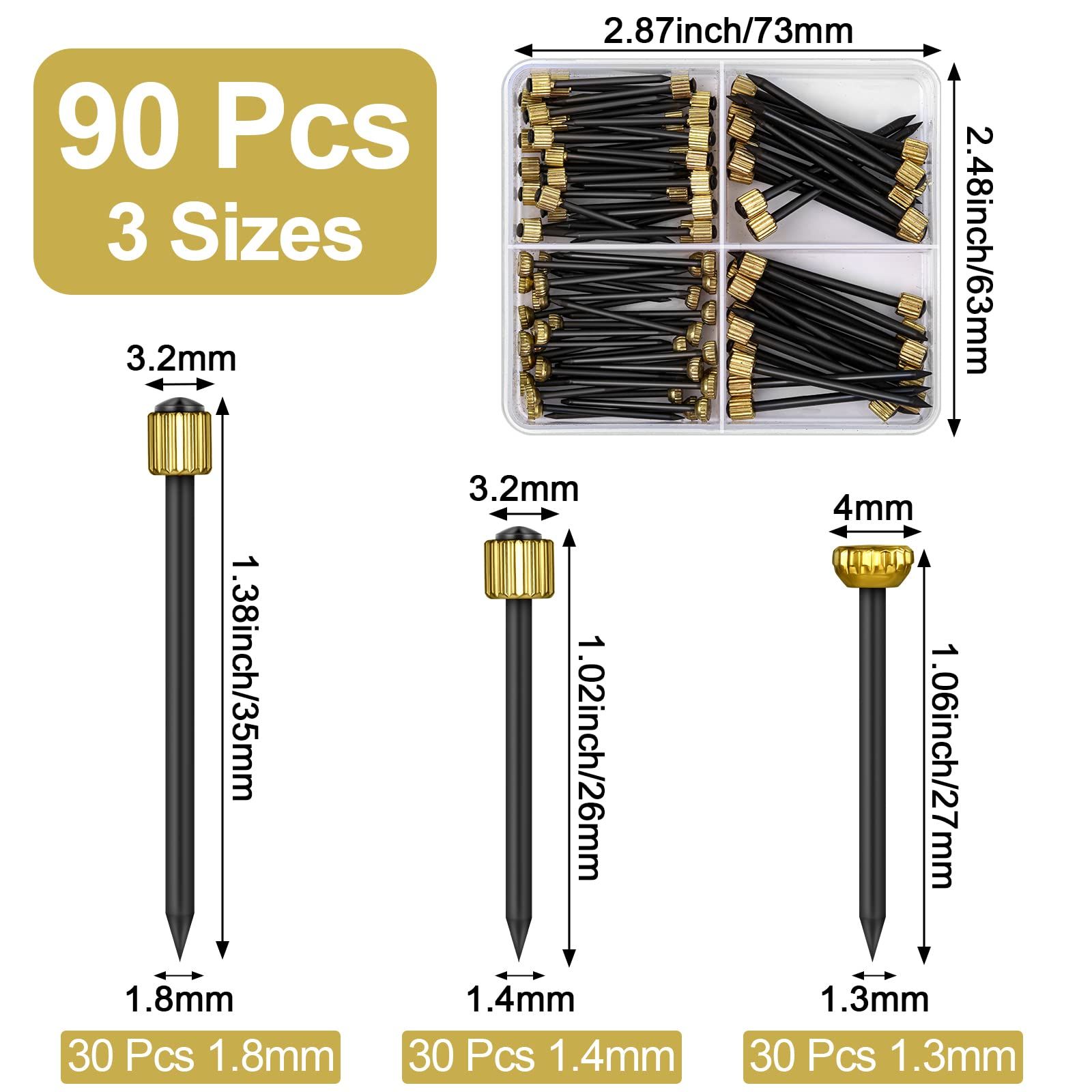 90PCS Picture Hanging Nails view 2