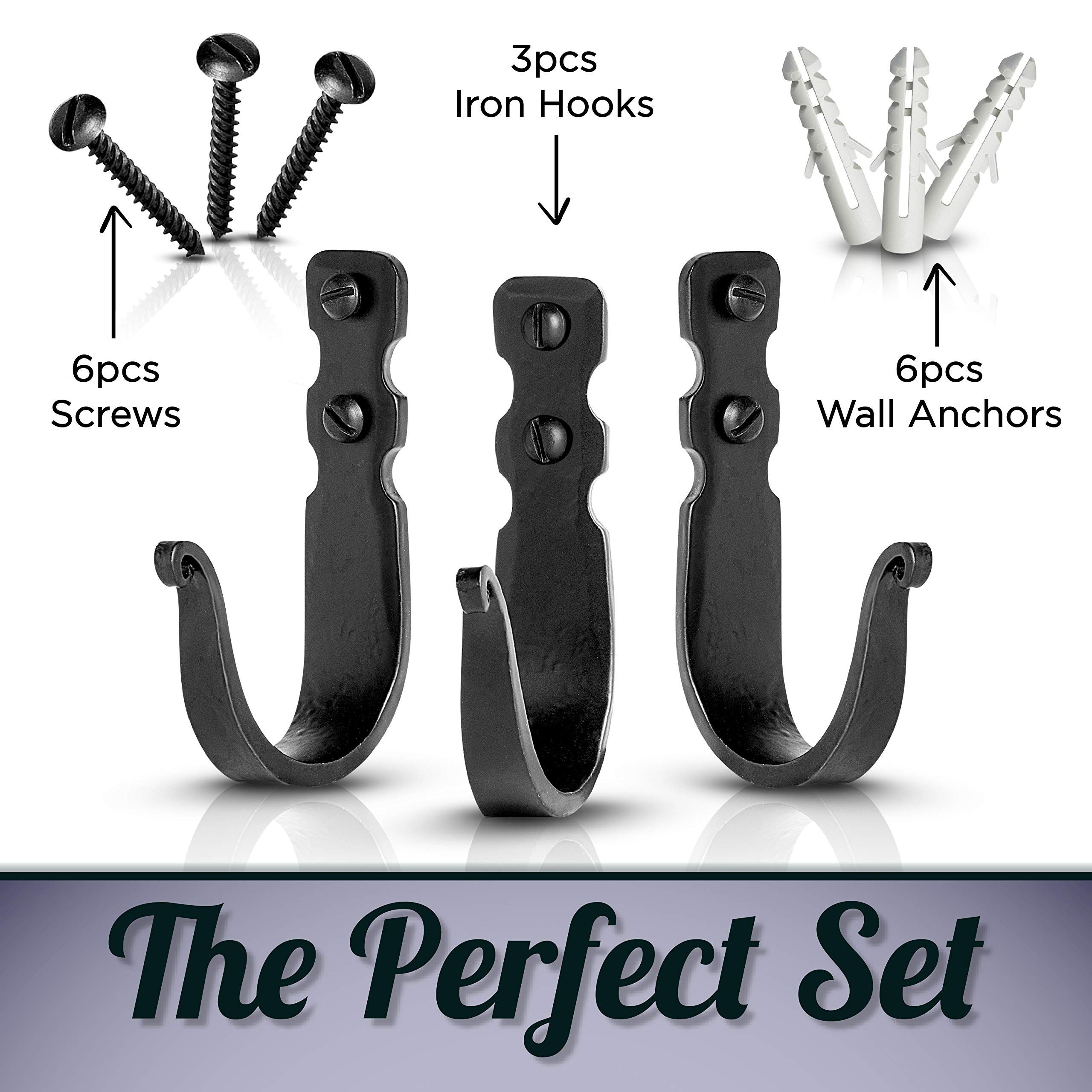 Decorative Hooks for Wall-Wall Hooks for Hanging Coats view 3