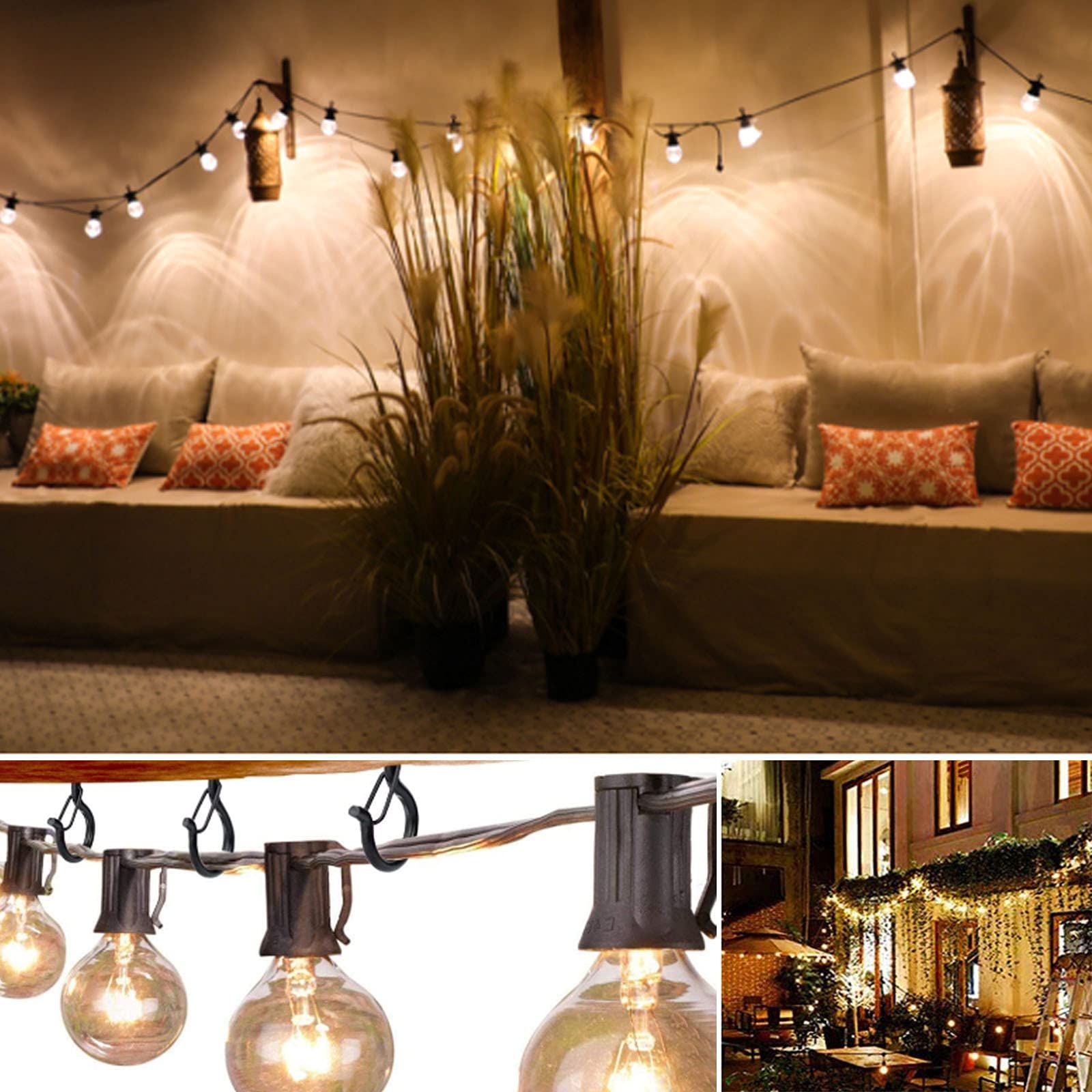 10Pcs Q-Hanger Hooks Christmas String Lights Hooks Easy Release Screw Hanger view 4