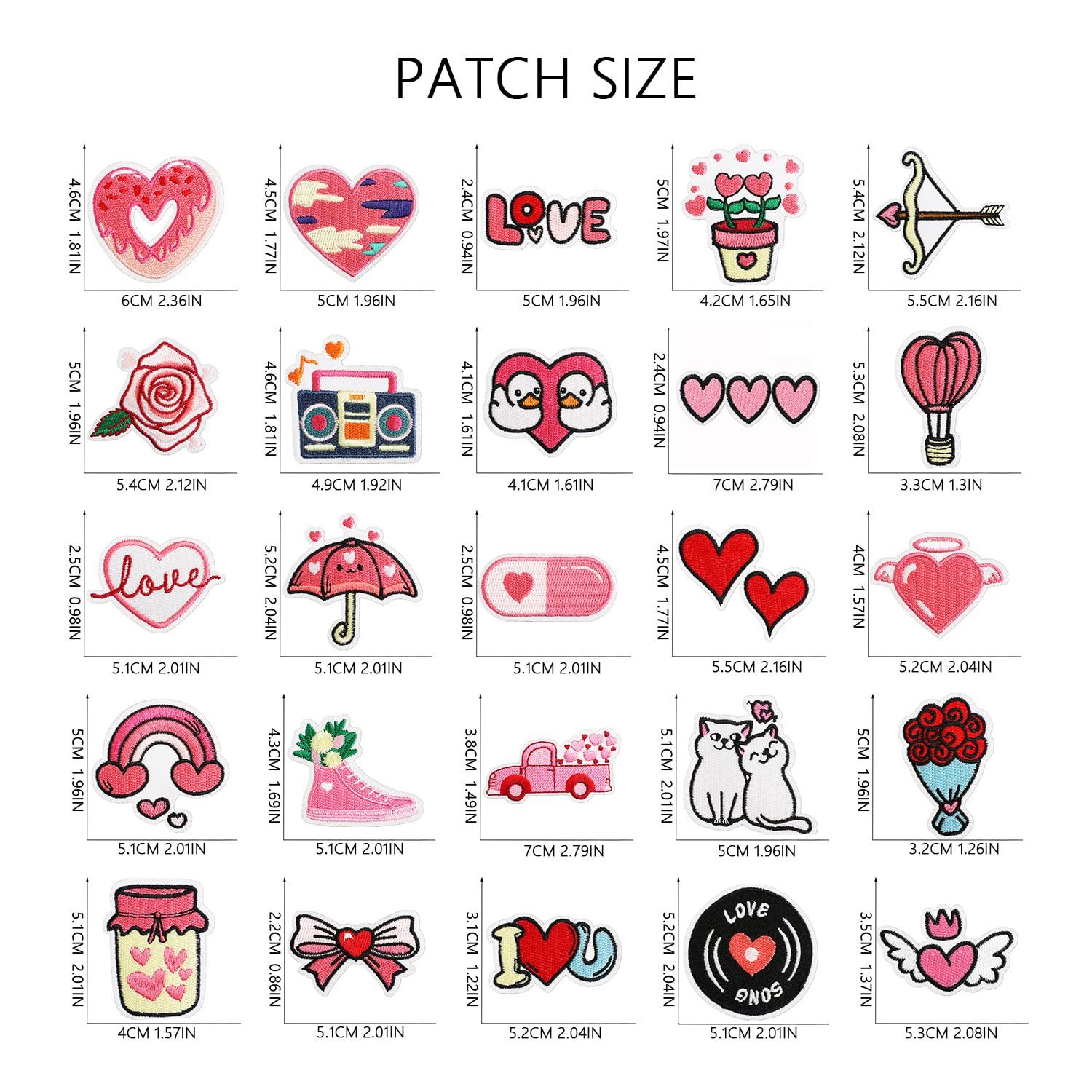Embroidered Patch on Patches for Clothes Cardigan Sew on Patches for Music view 2