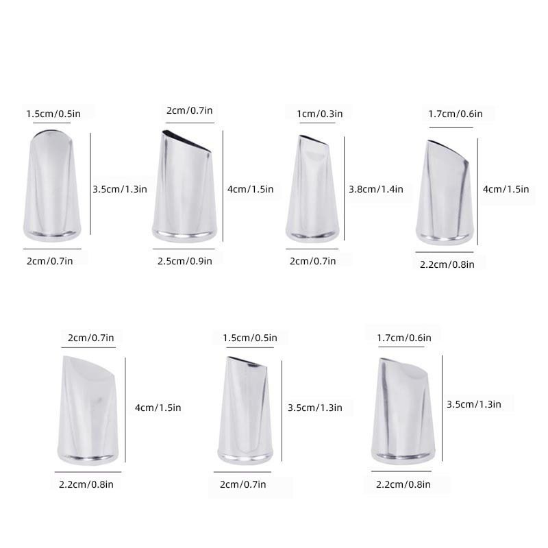 Wire Tips, Stainless Steel Icing Piping Nozzles For Pastry Fondant Tools view 4