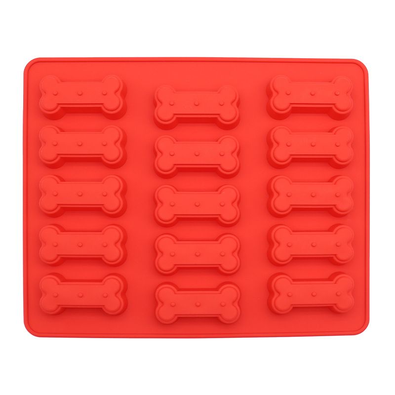 2 Pack Value Silicone Molds Pet Mini Treat Bones view 2