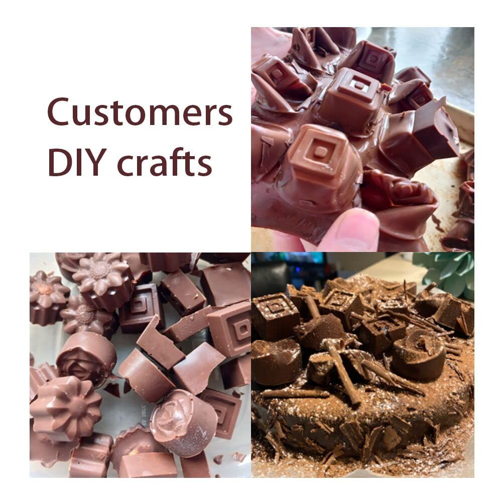 4 Packs Silicone Molds for Chocolate view 2