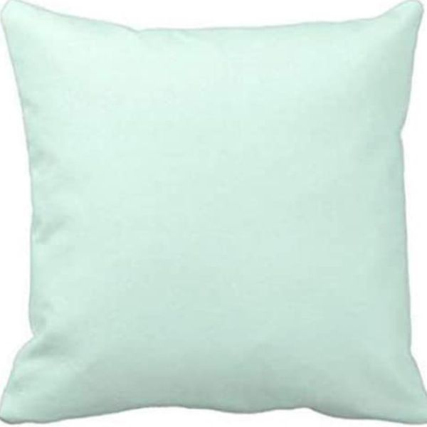 Set of 4 Throw Pillow Covers Mint Moroccan Green Quatrefoil Gray Watercolour view 5