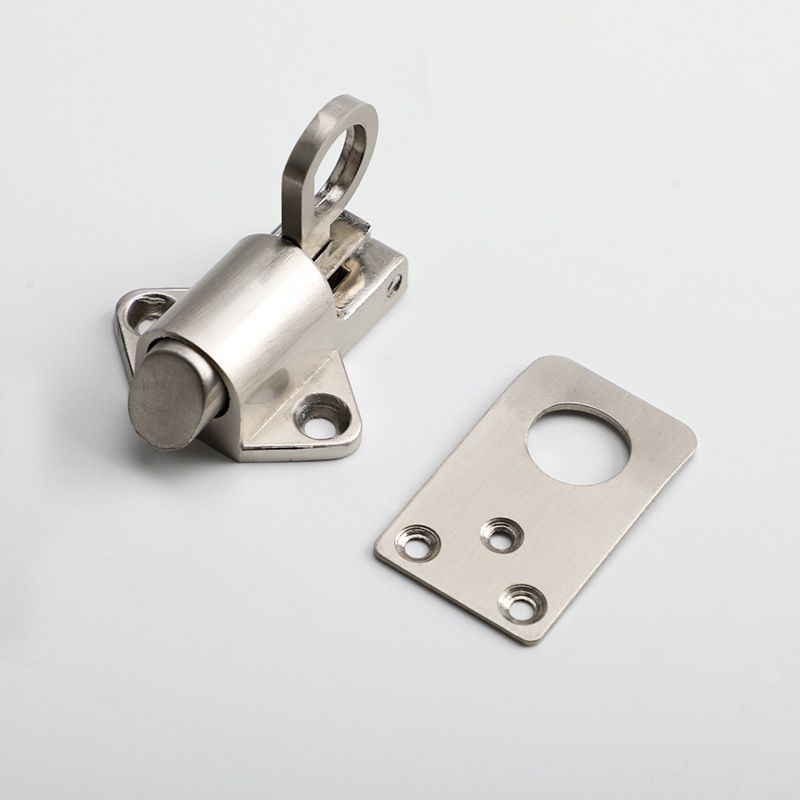 Spring Loaded Latch, Automatic Spring Load Bolt Latch, Self Closing Pull Ring