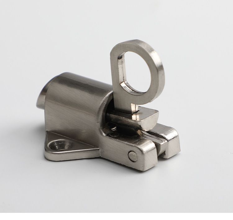 Spring Loaded Latch, Automatic Spring Load Bolt Latch, Self Closing Pull Ring view 3