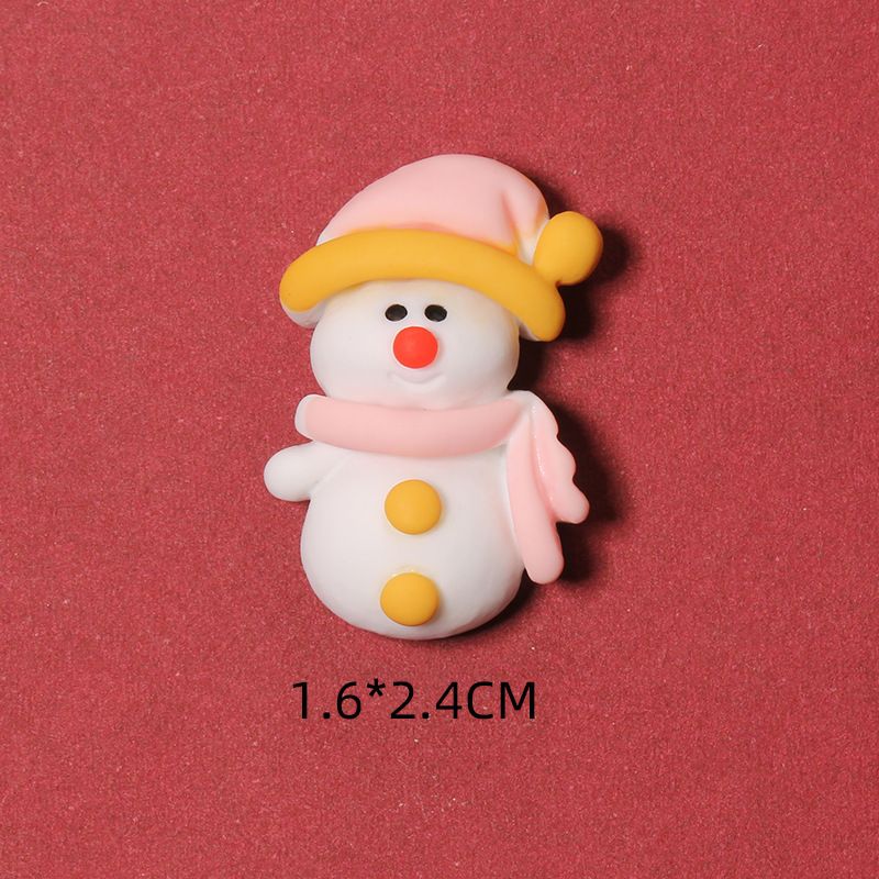 Christmas Embellishments Winter Cartoon Xmas Tree Gift Flatback Resin for view 3