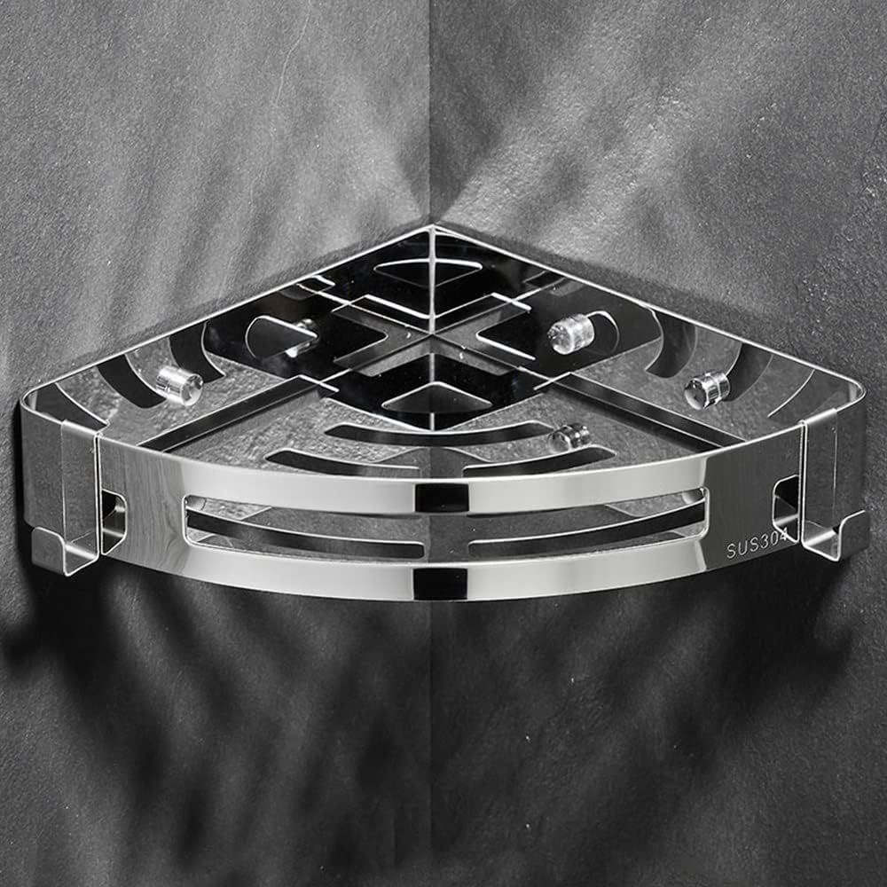 Shower Corner Basket Stainless Steel Bathroom Caddy Storage Shower Caddy view 3