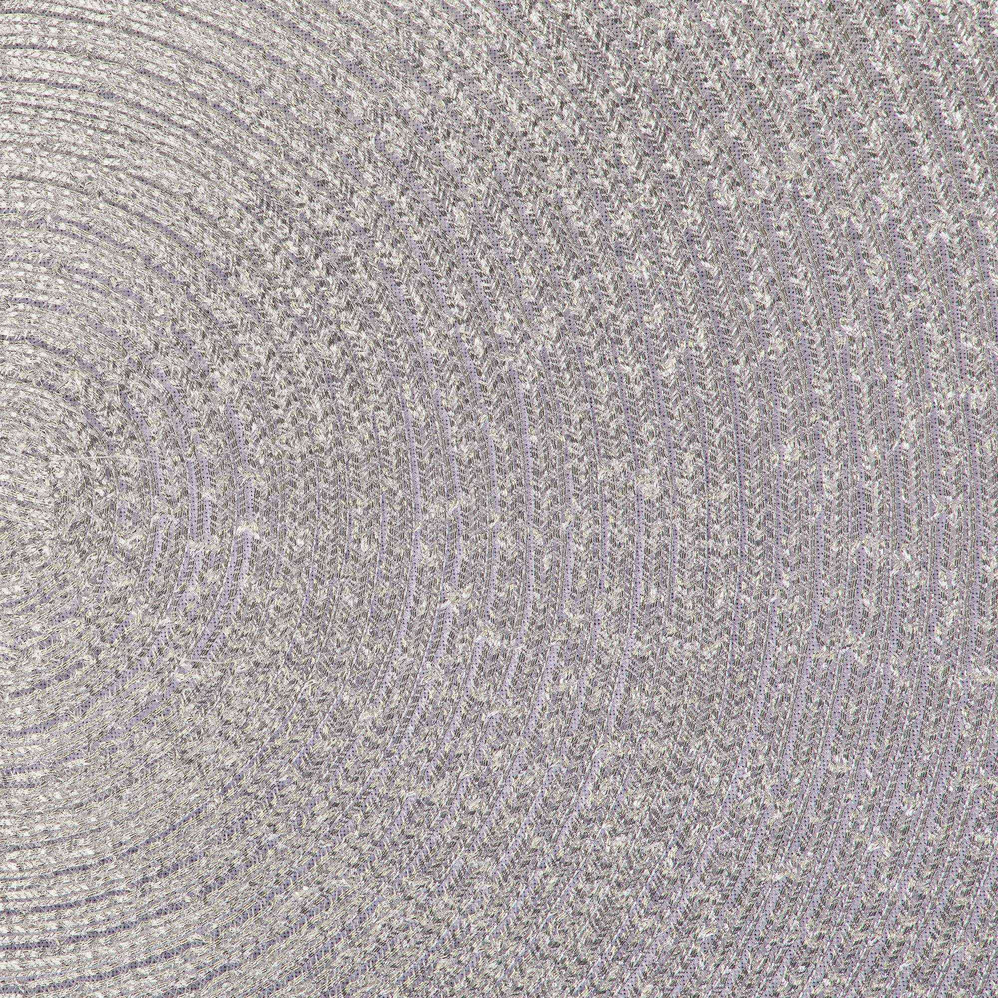 4 Piece DII Woven Placemats Collection Metallic Round Placemat Set view 4