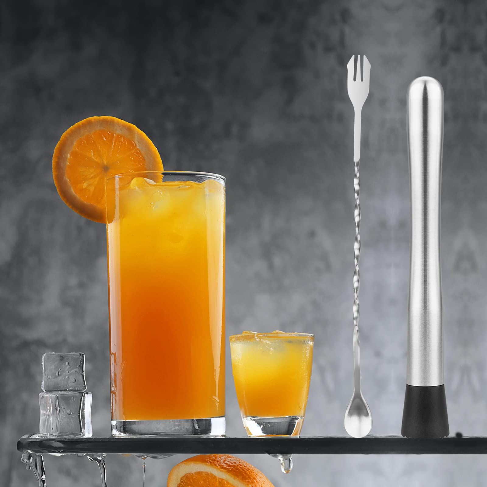 10" Spoon Cocktail Mixing Spoon view 5