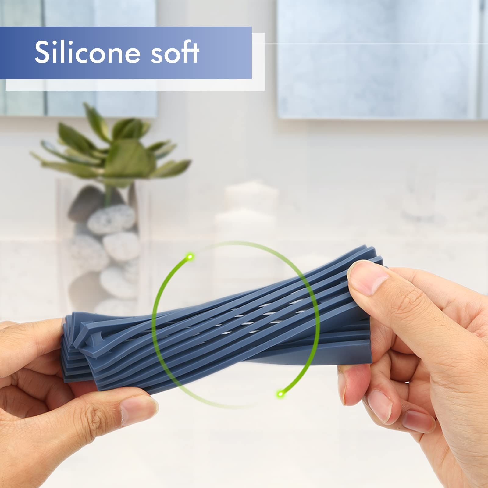 Soap Dish for Shower, Drain Soap Holder, Keeps Soap Dry, Easy Cleaning view 3