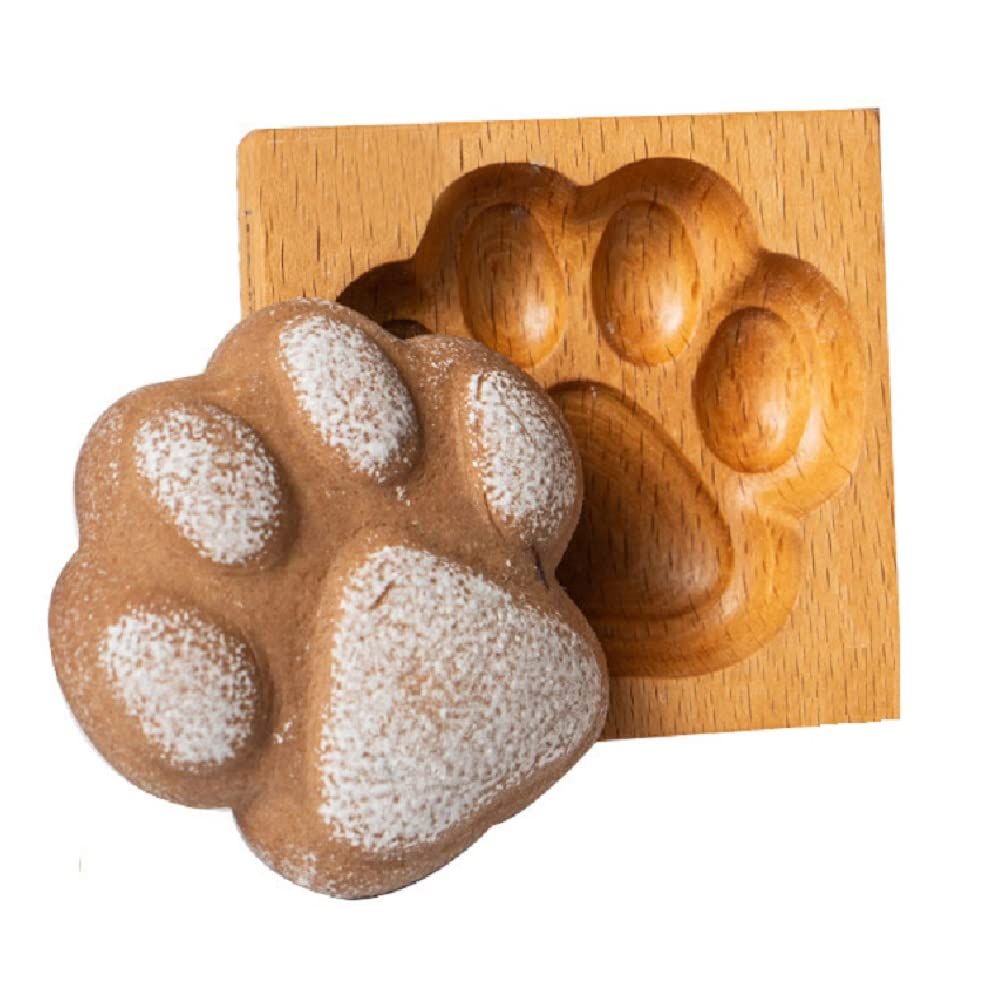 Wooden Cookie Molds, Carved Wooden Biscuit Mold Baking Cookie Mold Wooden