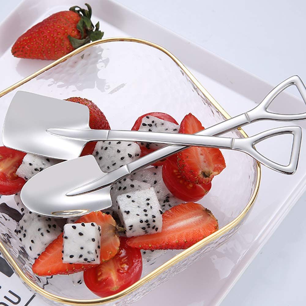 4 PCS Creative Shovel Shaped Spoon view 3