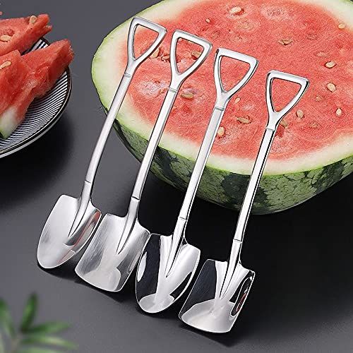 4 PCS Creative Shovel Shaped Spoon view 5