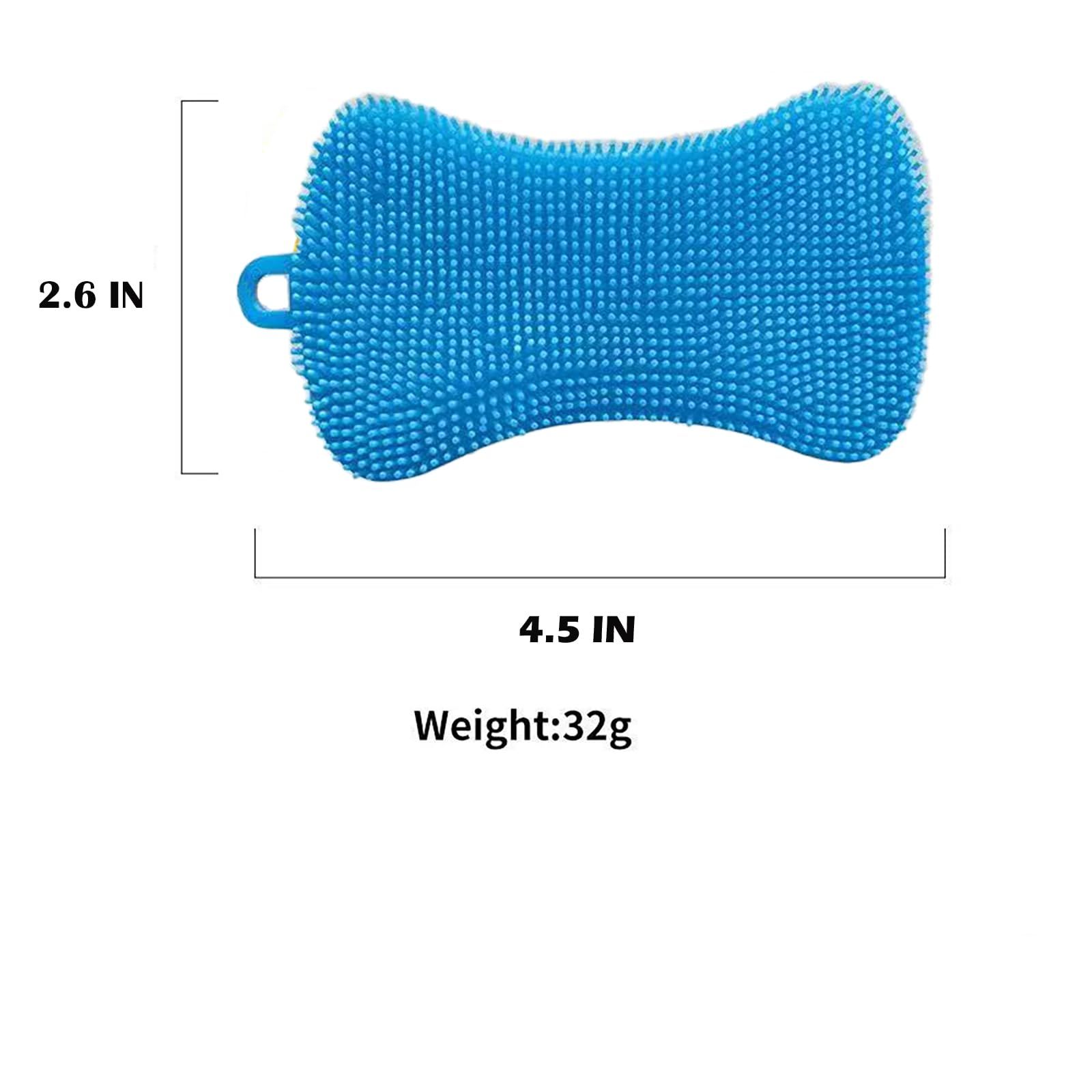 2 PCS Silicone Dish Scrubber view 5