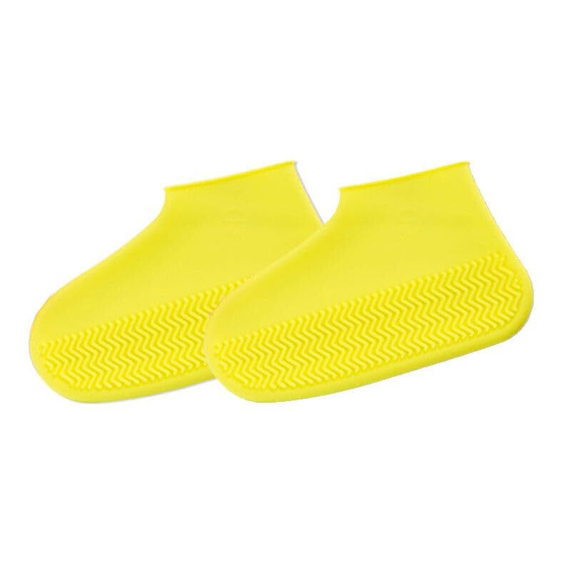 Waterproof shoe cover, silicone, reusable, wear-resistant, anti slip, foldable