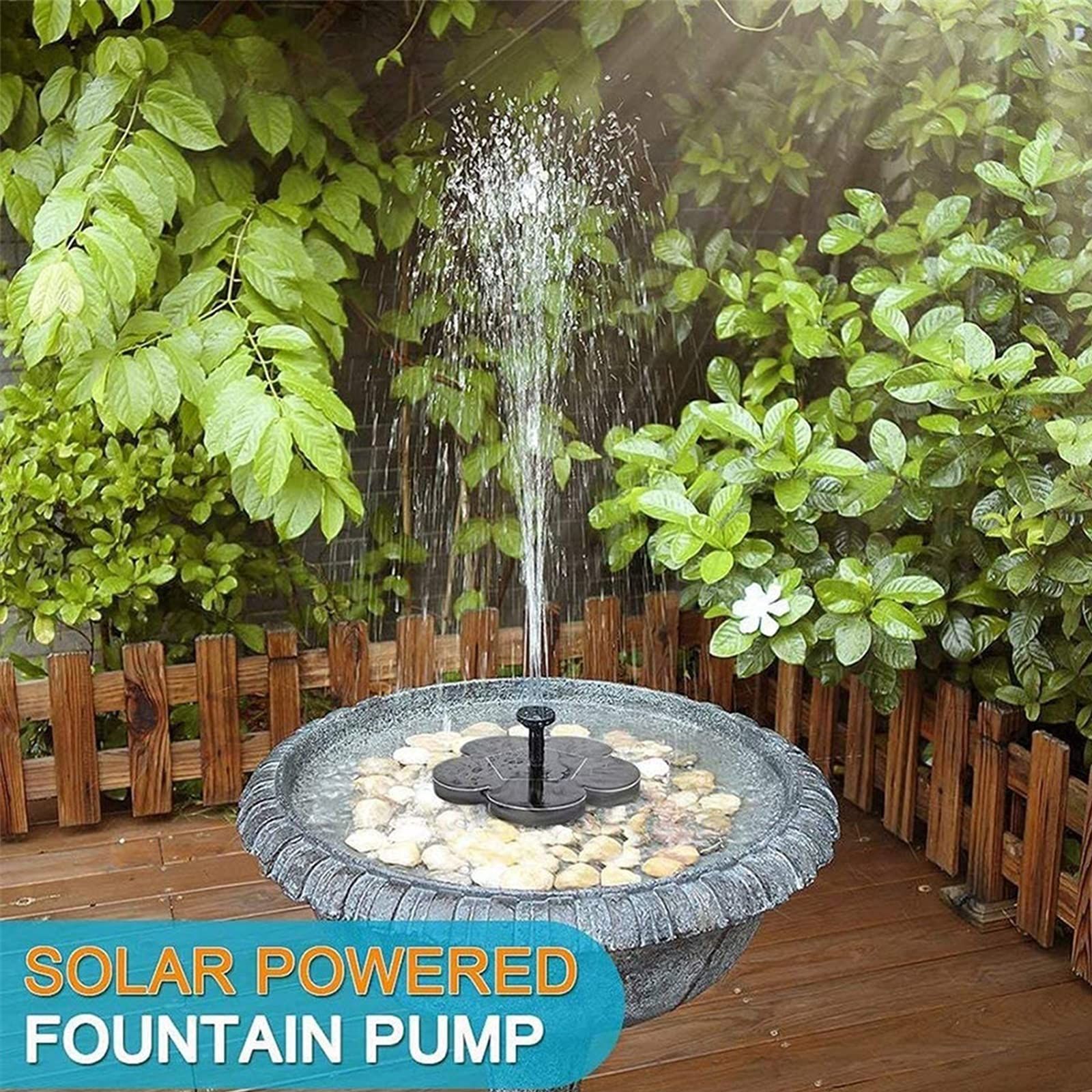 Solar Powered Bird Bath Fountain Pump view 5
