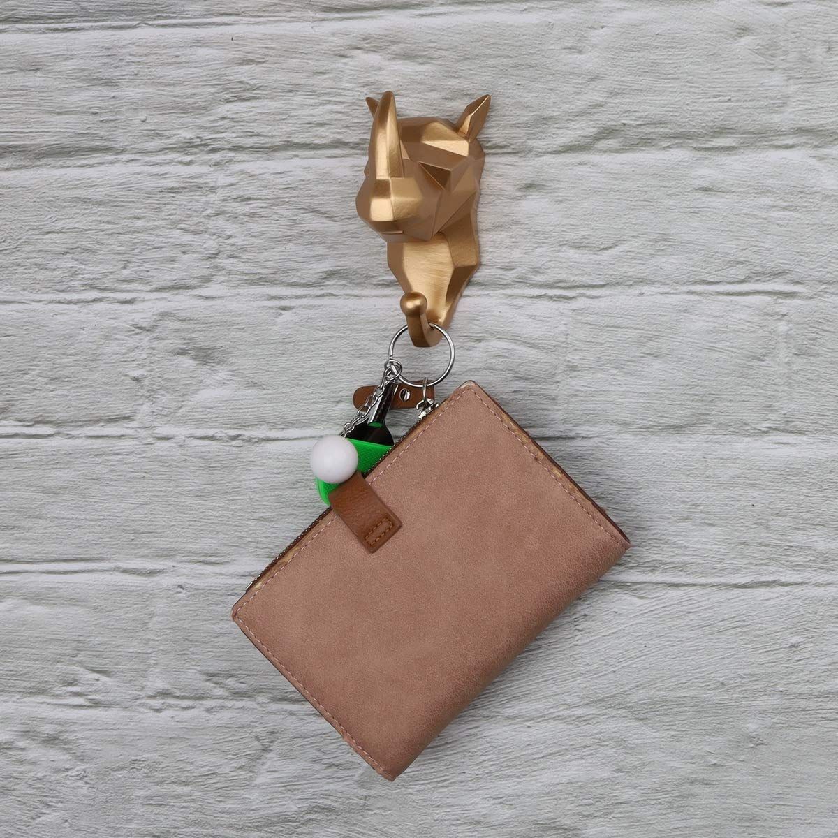 Animal Hook Wall Mounted Coat Scarf Bag Key Hat Robe Rack Creative Gift Resin view 4