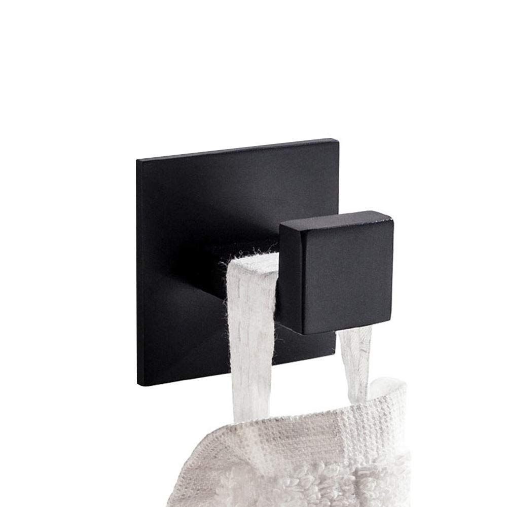 Stainless Steel Bathroom Towel Hook Self Adhesive Robe Coat Hook in Bathroom view 4
