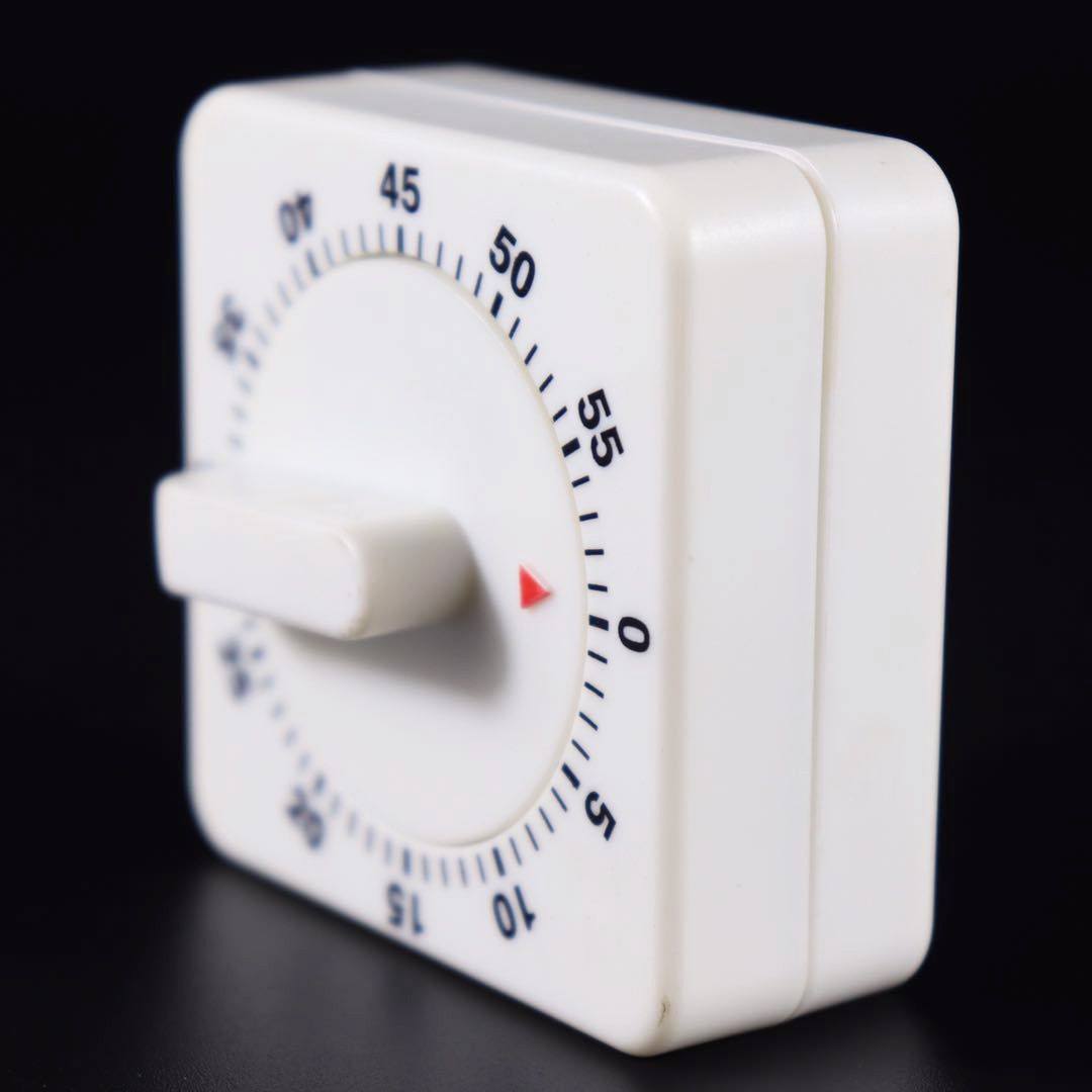 Visual Kitchen Cooking Timer Clock with Loud Alarm - No Batteries Required view 3