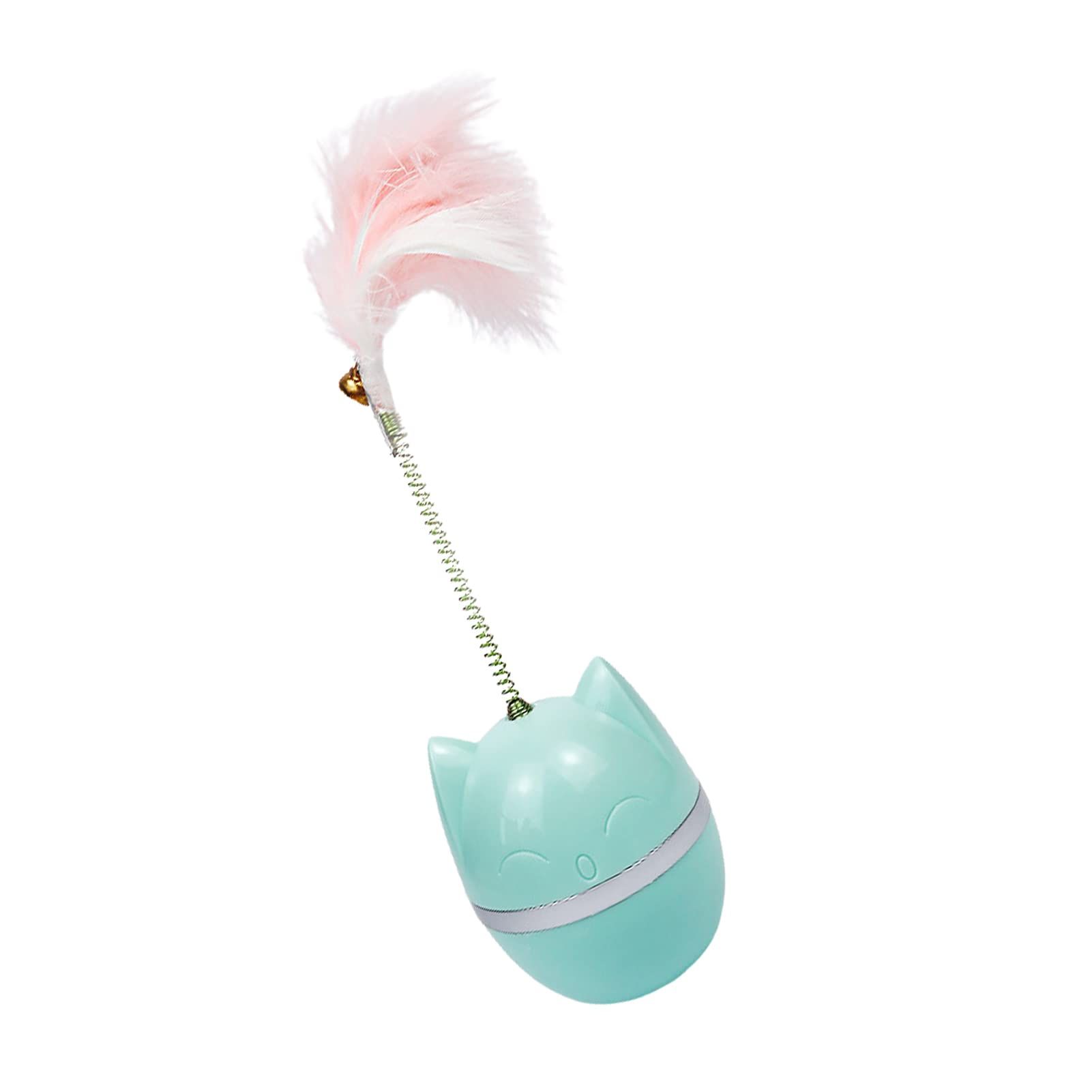 Cat Feather Toy Cat Toy Ball 360° Tumbler