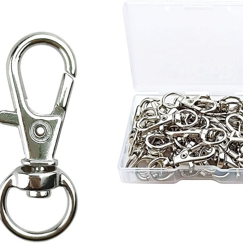 30 pcs Swivel Clasps Lanyard Snap Hook