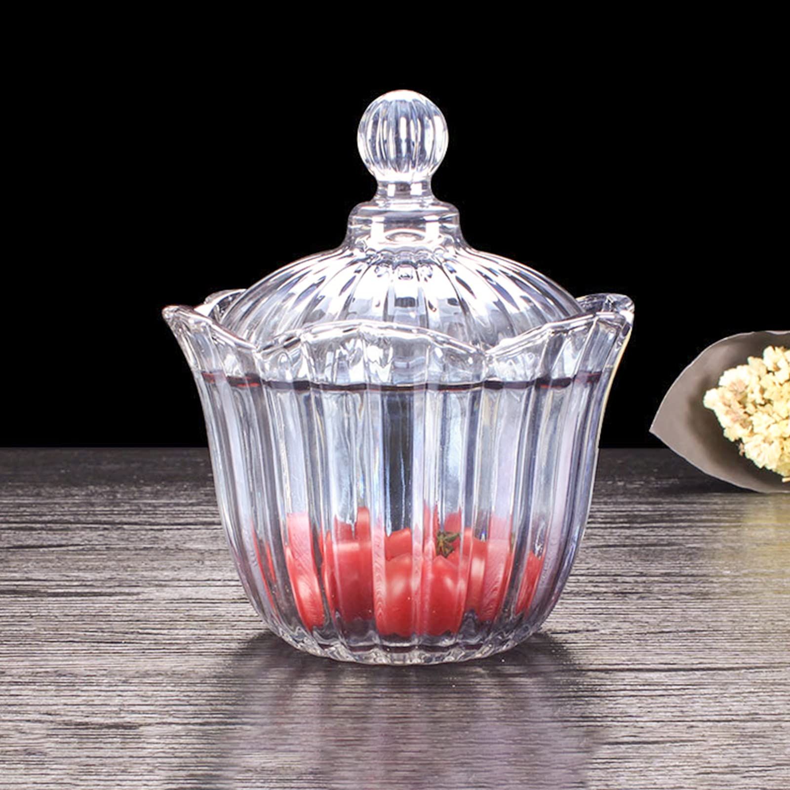 2 Pack Acrylic Candy Dish with Lid view 3