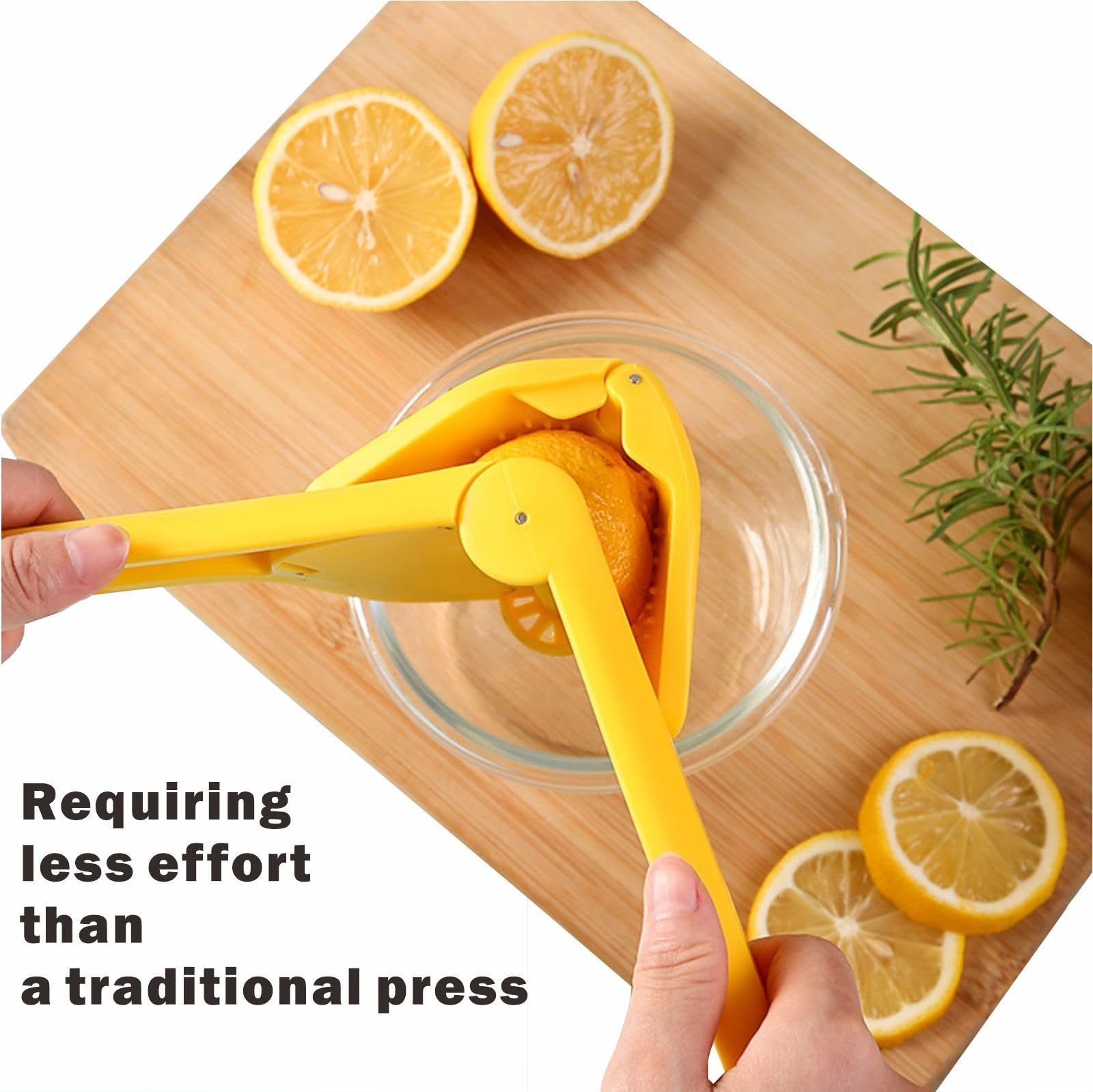 Original Ergonomic Manual Fold-Flat Space-Saving Citrus Juicer Squeezer view 4