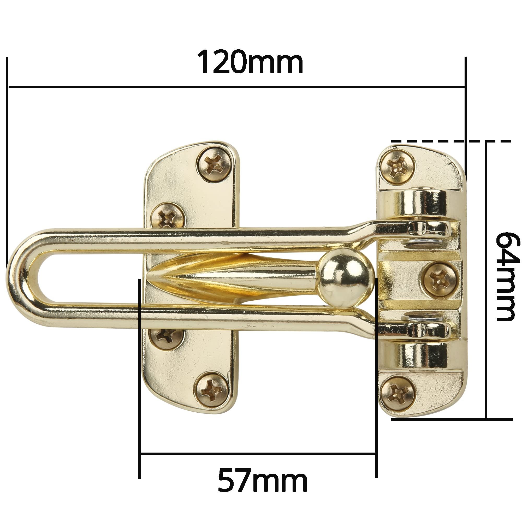 Home Security Door Lock Swing Bar view 5