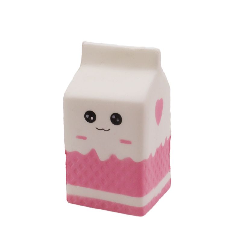 Squishies Milk Bag Carton Slow Rising Scented Squishies Charms Decompress Toy view 5